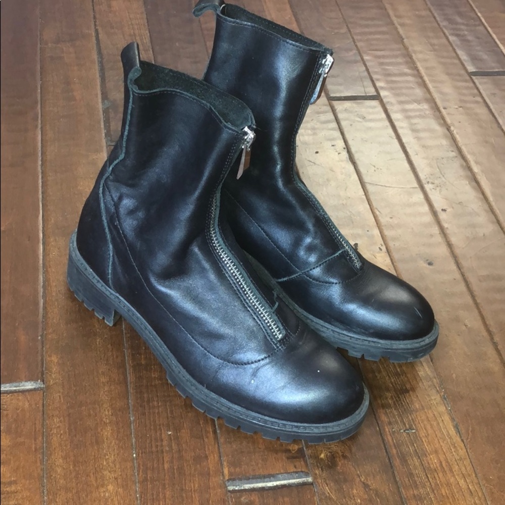 Leather ZARA Boots